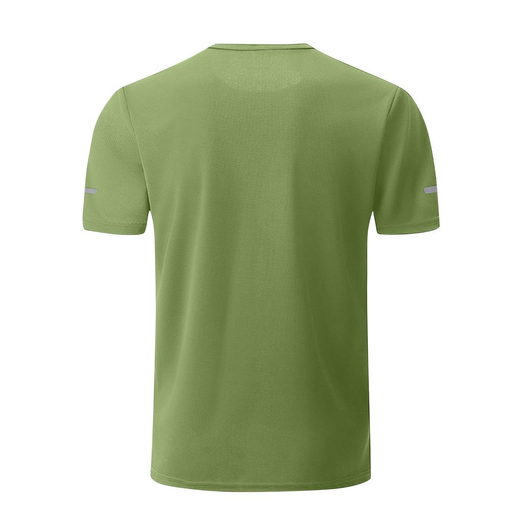Men's Round Neck T-Shirt, Men's Outdoor Sports And Fitness Top