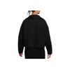 Nike Sportbekleidung Tech Fleece Bequem Weich Stilvoll Langarmjacke Damenjacken Schwarz HJ0970010
