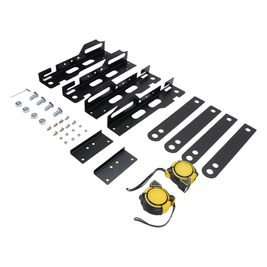 Wheel Alignment Tool Plate with Connection Sheet 2pcs 5m Measuring Tapes Heavy Duty Toe Alignment Tool for Cars SUV