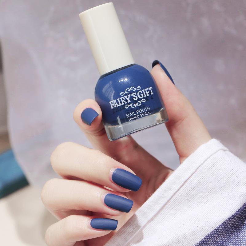 Nail Polish Nude Matte Matte Quick Dry Non-peelable Non-slip Frosted Nail Polish No Bake Lasting