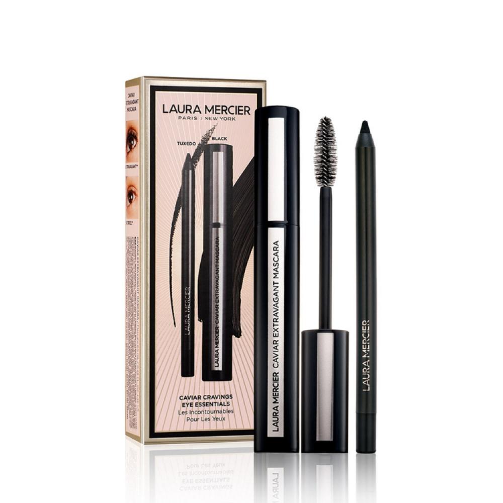 Laura Mercier [25 Holiday] Caviar Cravings Eye Essentials Eye Liner   Mascara