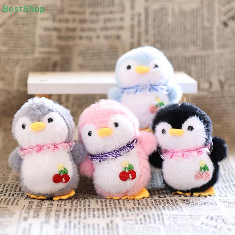 Mini Penguin Plush Toy Keychain Backpack Pendant Decor Car Keychain Lovely Gifts