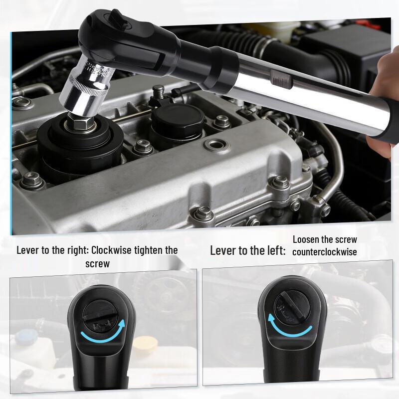 Multi-functional 3-in-1 Ratchet Wrench Set