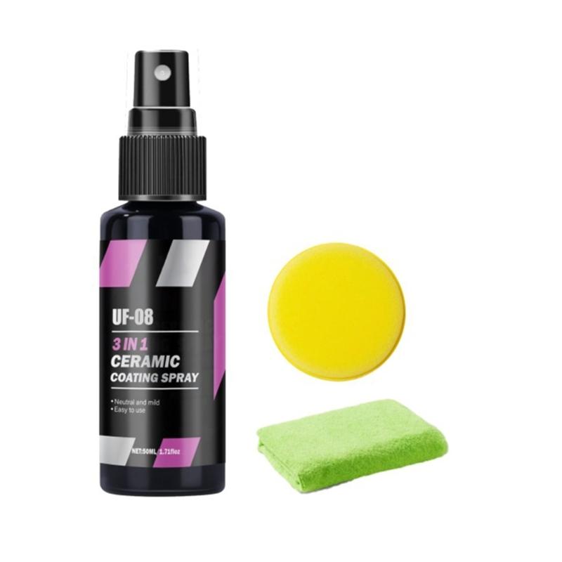 Car Sprays Wax Polish & Sealant with Hydrophobic Protection Quick Detailer Sprays for Resistance & High Gloss Finish