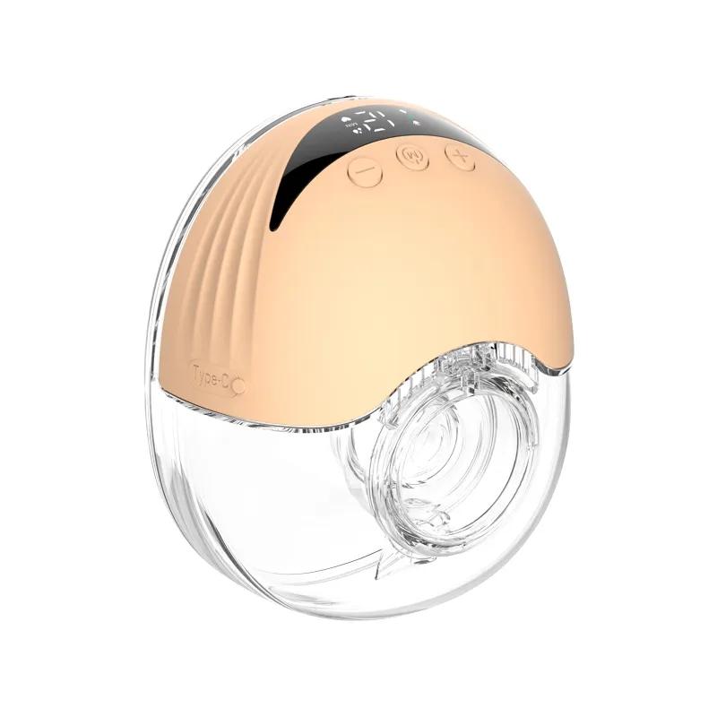 Inteligentní nositelná silikonová Humalactor elektrická odsávačka mateřského mléka pro zvětšení Unikátní přenosná hands-free nositelná odsávačka mateřského mléka s LED displejem