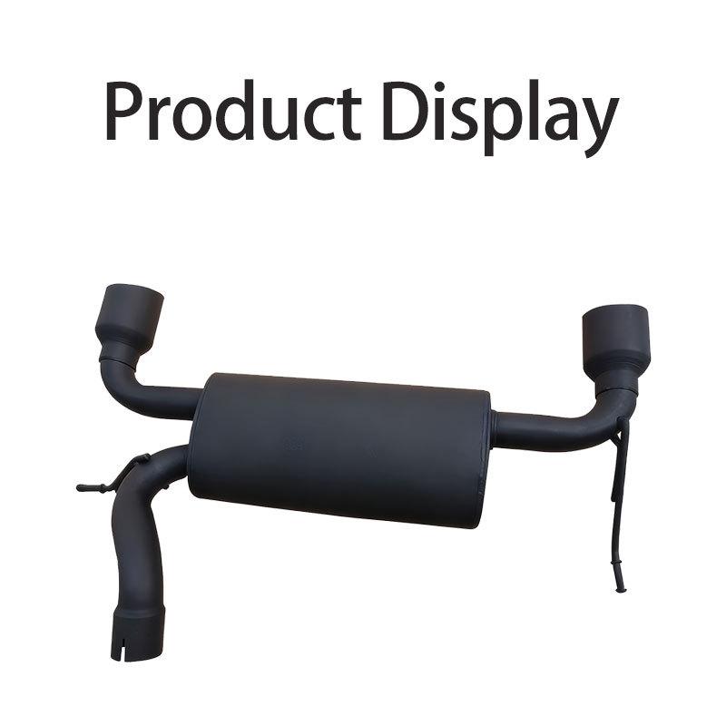 Tubo di scarico posteriore potenziato per modelli JEEP Wrangler JK/JL