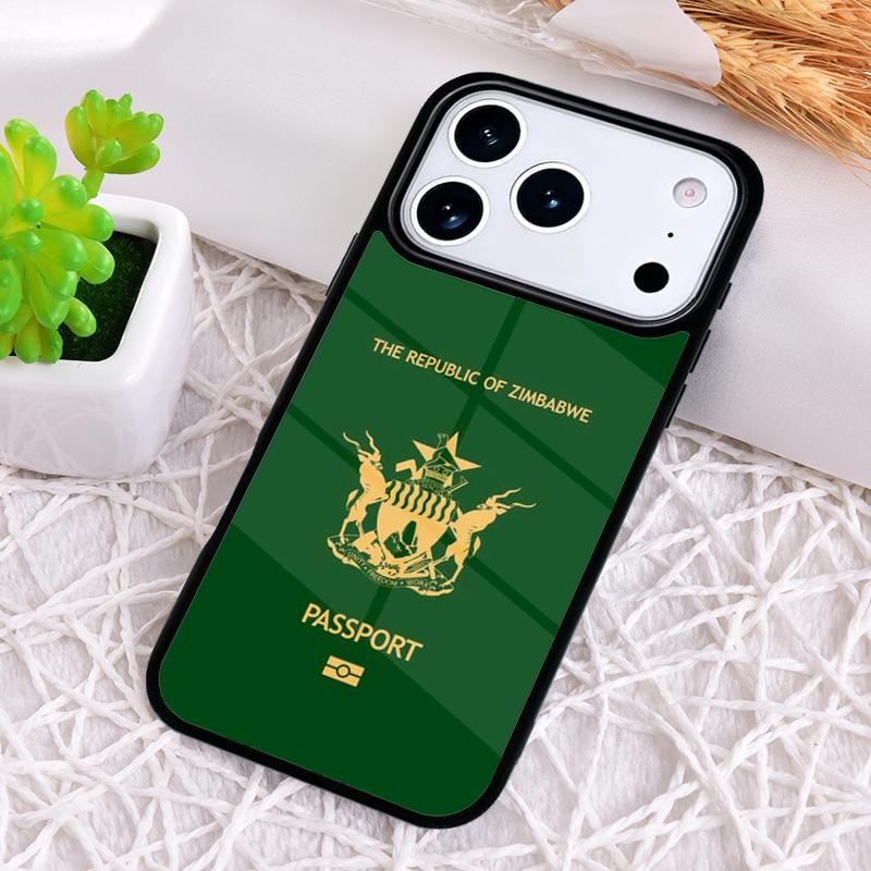 Zimbabwe Flag Shockproof Phone Case for iPhone 17 Air 16e 15 11 12 14 13 Pro Max Cover Coque
