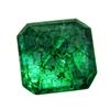 Natural Green Emerald Loose Gemstone Colombian Square Cut 9 Ct for Jewelry Making and Crafts