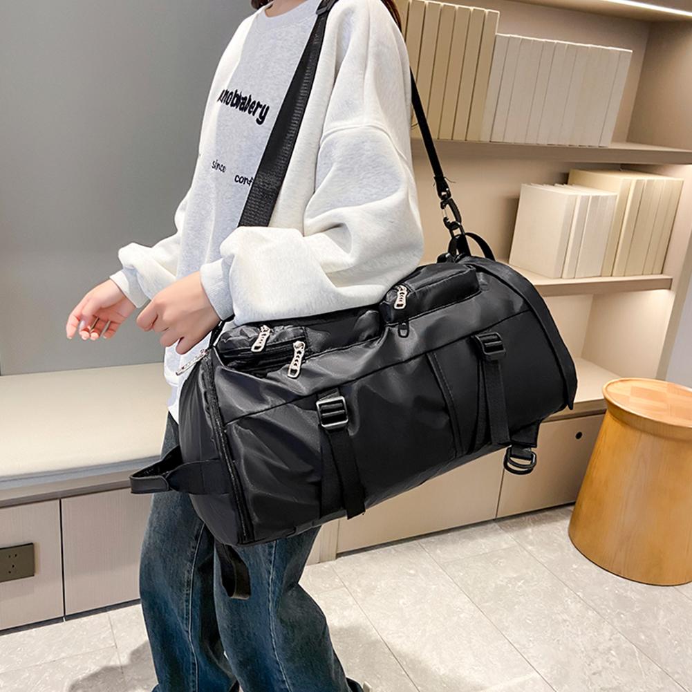 Travel Duffel Bag Multifunctional Large Capacity Sports Bag Multi Pockets Overnight Luggage Backpack for Yoga Business Trips