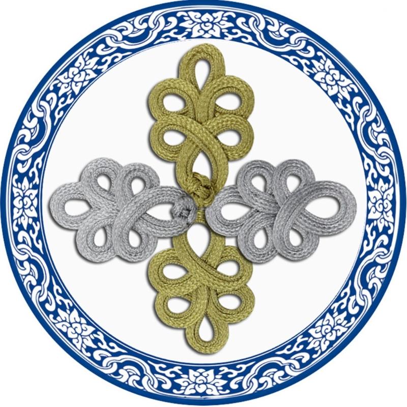 Cheongsam Frog Buttons Closure Sewing Fasteners for Sweater Coat Cheongsam Traditional Handcraft Accessories