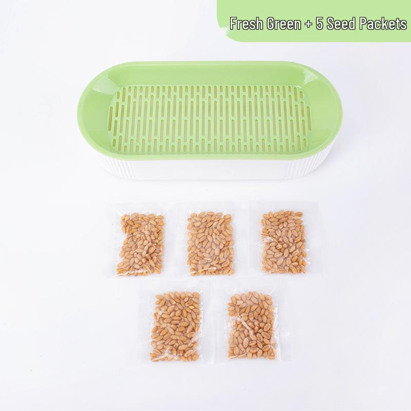 Hydroponic Cat Grass Set: Catnip Planting Box for Pet Snacks