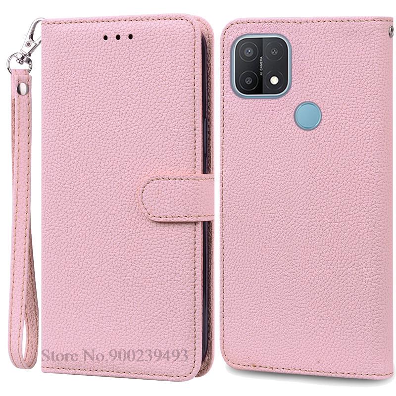 For OPPO A15 Case OPPO A15S Cover Silicone Wallet Flip Cover For OPPO A15 CPH2185 A15S CPH2179 Phone Case Leather Coque Fundas