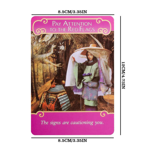 The Romance Angels Tarot Oracle Card Deck, 44 Romance Angels Oracle Cards by Gayrnel Doreen Virtue, Rare, Out of Print, New Gold-Plated Series, Clarit