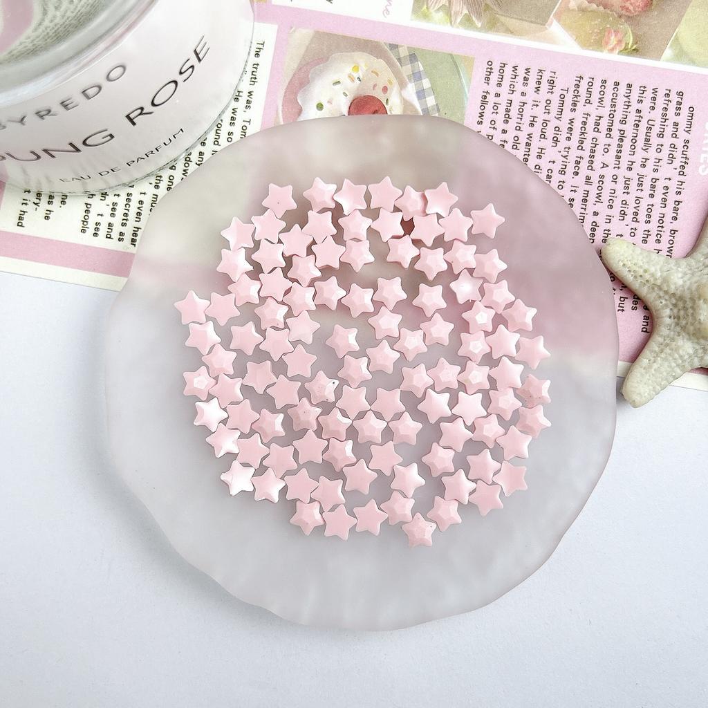 Pink Resin Cartoon Bowknot Heart Bow Tie Little Bunny Nail Art Accessories DIY Nail Hairpin Accessories Wholesale