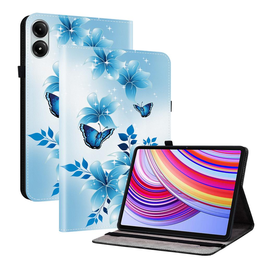 PU Leather Tablet Case for Xiaomi Poco Pad - 11 Styles! Durable, with 2 Stand Slots, Pencil Holder & Card Slots, Flexible TPU Back Cover