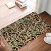 Tactical Camouflage Print Doormat Kitchen Rug Military Style Entrance Carpet for Bedroom Living Room Floor Anti-Slip Indoor Mat
