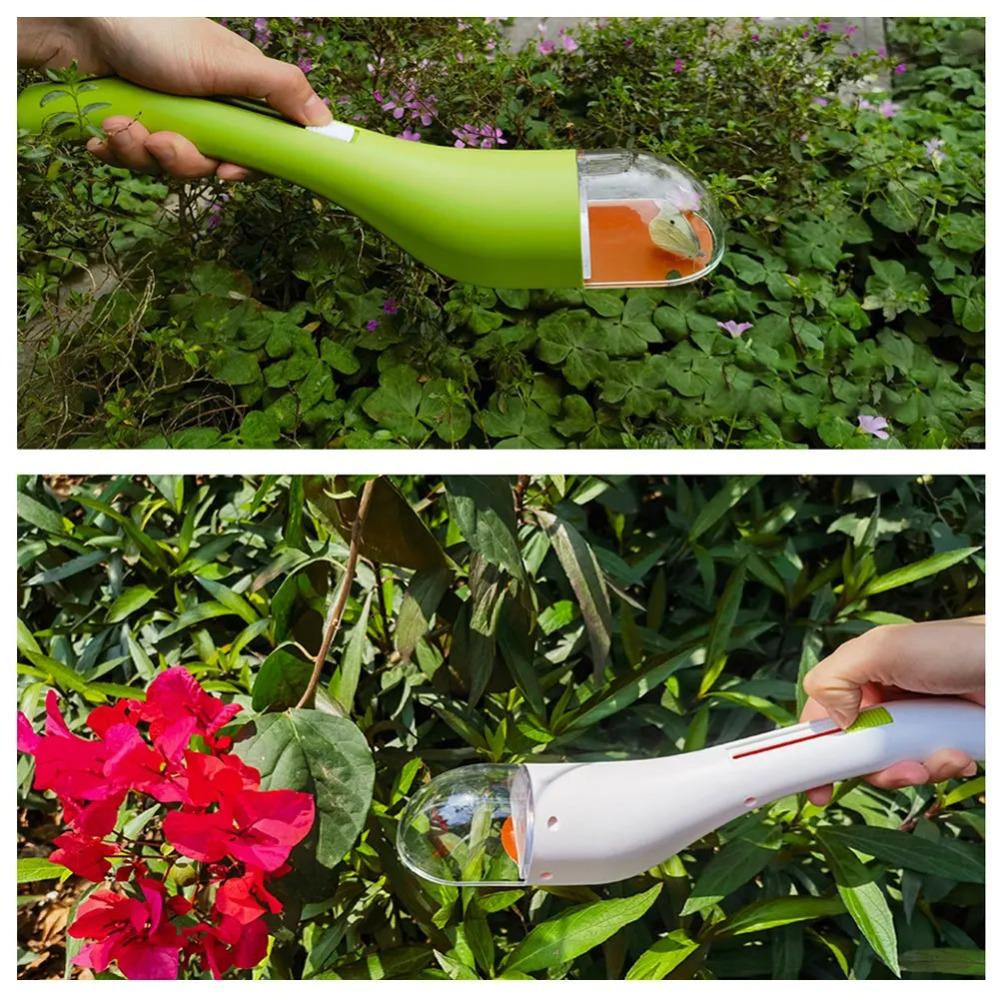 Portable Transparent Insect Catcher for Indoor and Outdoor Children's Toys, Push Type Insect Observer for Outdoor Exploration
