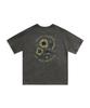 MINIMALPROJECT Sunflower Blooming Pigment Short Sleeve T-Shirt Mst184 [Darkgray]