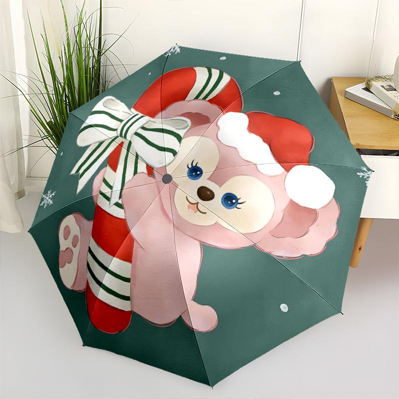 

1pc Christmas ShellieMay Disney Automatic Opening and Closing Umbrella - Suitable for Various Occasions, Outdoor Activities, Lightweight and