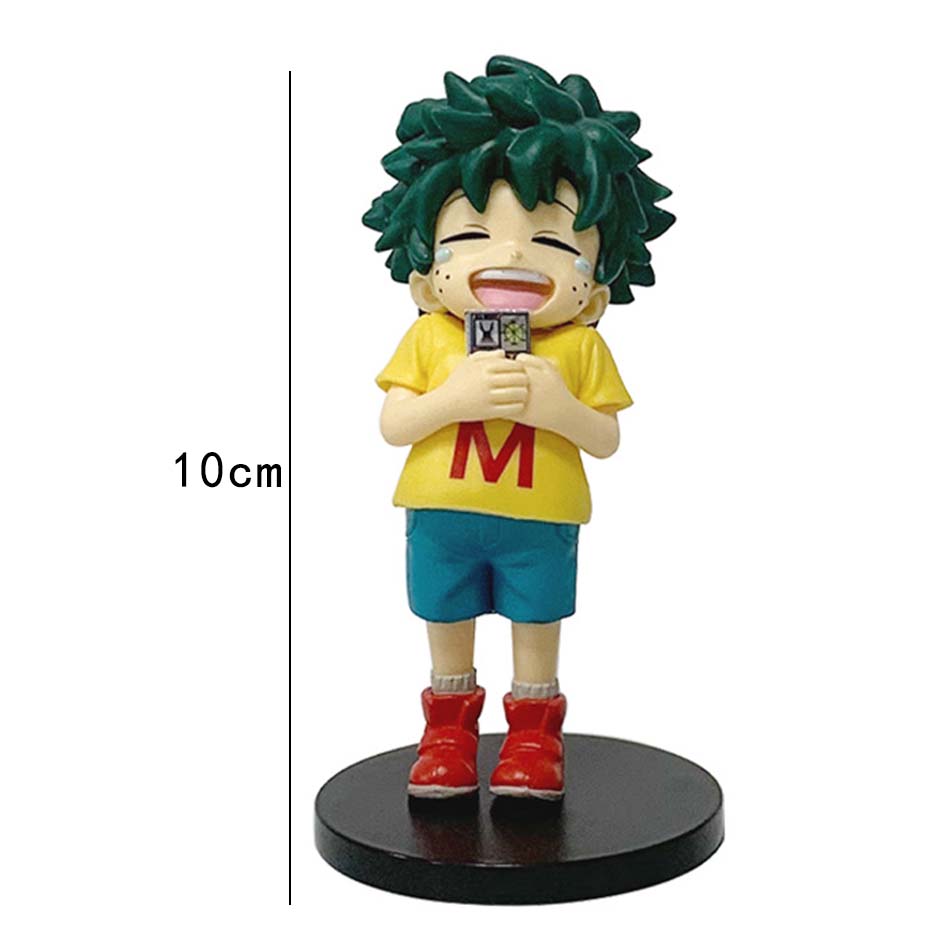 sold Arrival In Stock Gift My Hero Academia Childhood Izuku Midoriya / Childhood Katsuki Bakugo Figure Model Decoration Doll