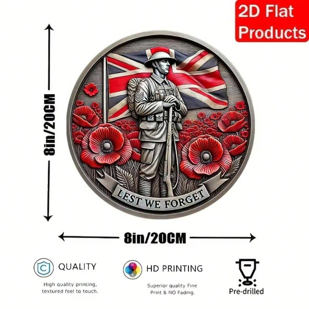 Винтажная металлическая жестяная табличка Настенное искусство Декор для дома 20x20 см