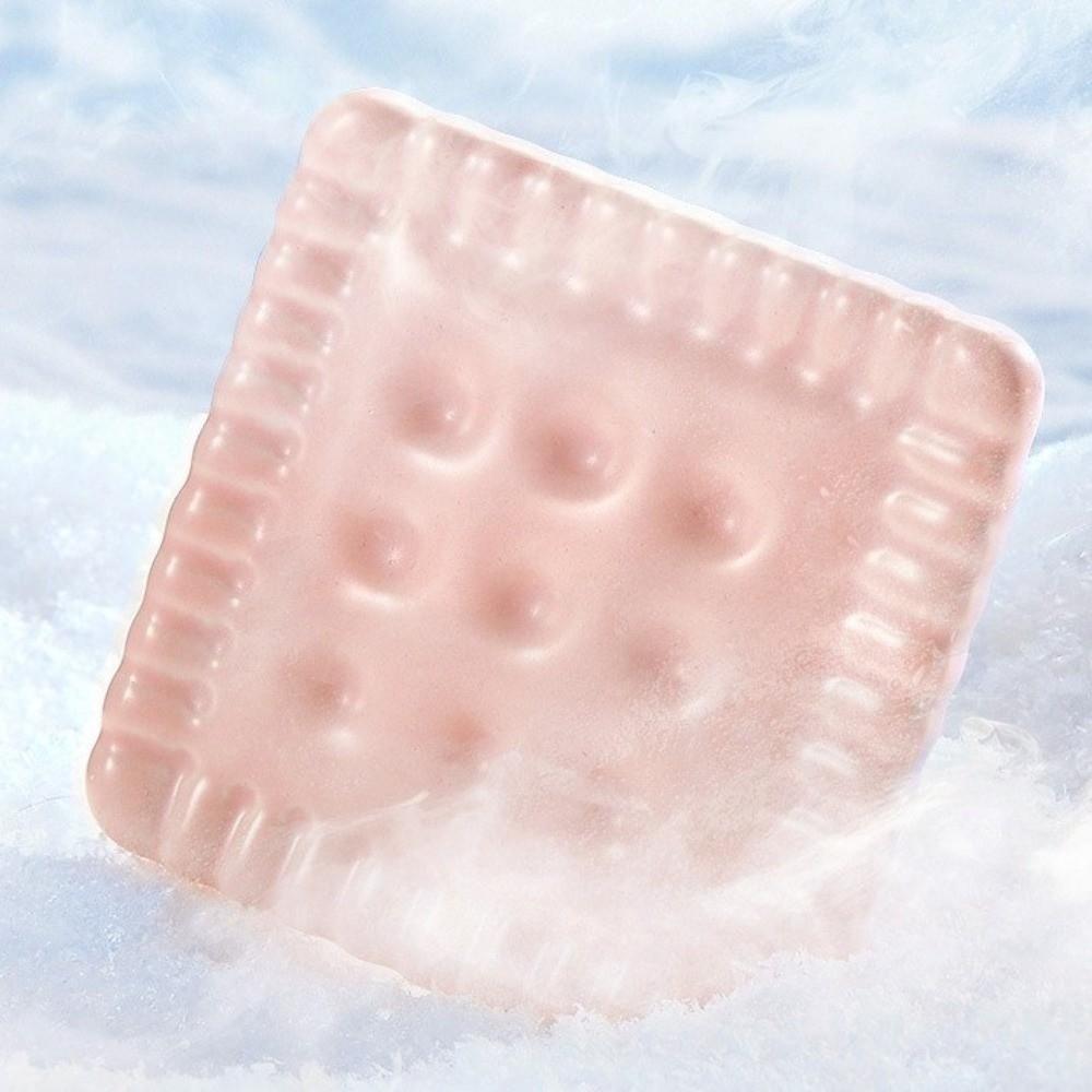 Hamster Ice Mat Ceramics Hamster Ice Pad Portable Non-Slip Pet Cooling Pad Smooth Surface Cooling Board Cage Mat