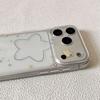 Ins Korean Niche Stars Are Suitable for Apple 16/17Pro Mobile Phone Case IP15 Transparent 14 Space Case 13Pro Soft