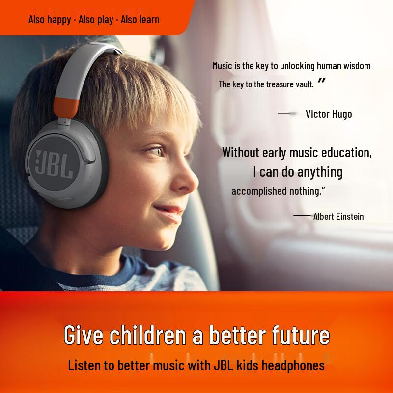 JBL JR 460NC Kids Wireless Noise-Cancelling Headphones