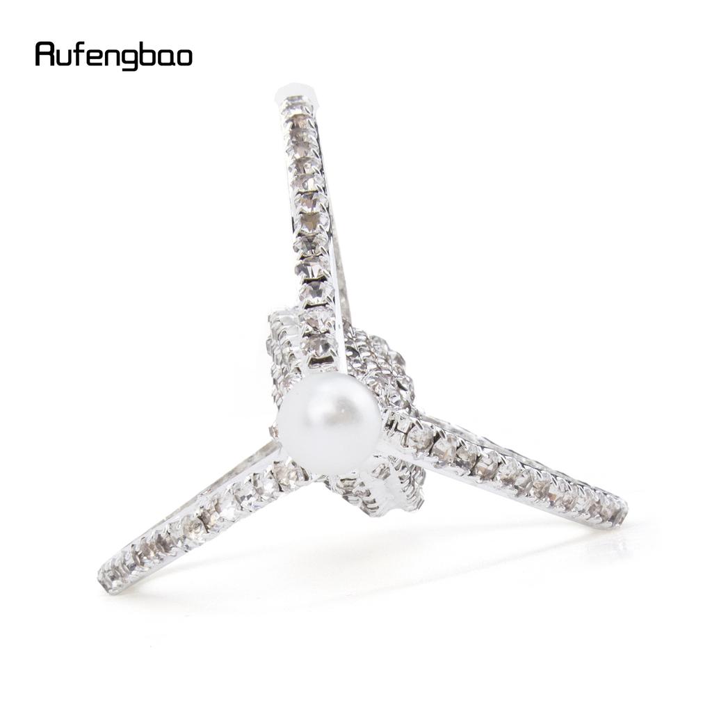 Golden White Alloy Crown Fairy Wands for Girl Princess Wands for Kids Angel Wand for Party Costume Wedding Birthday Party 51cm