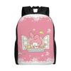 M-Melodies Backpack for Men Women School College Student Bookbag Fits 15 Inch Laptop Cute Rabbit Bags