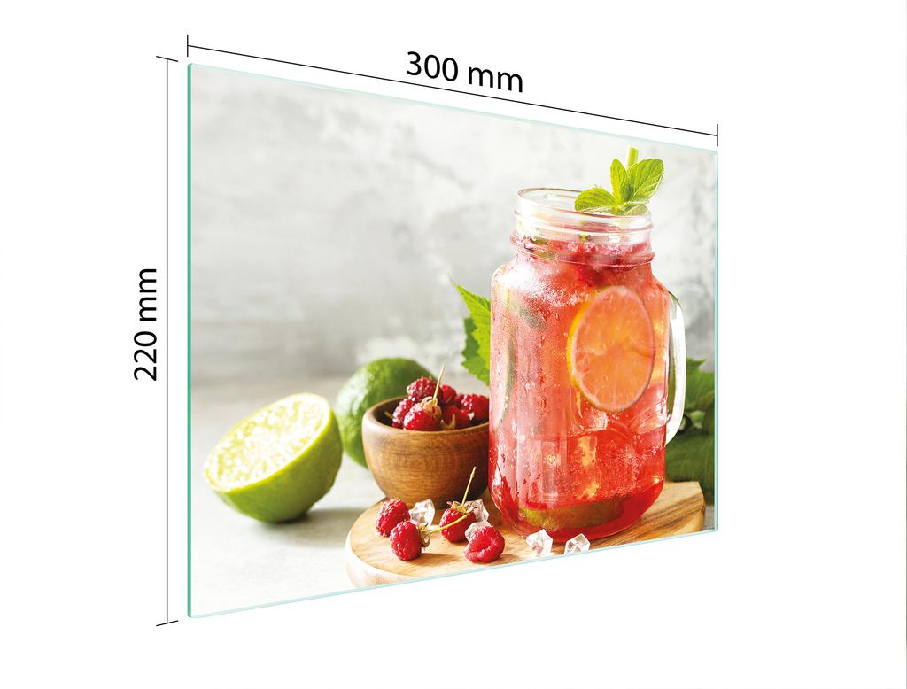 SZKLANA DESKA DO KROEJNIA 30x22 DRINK