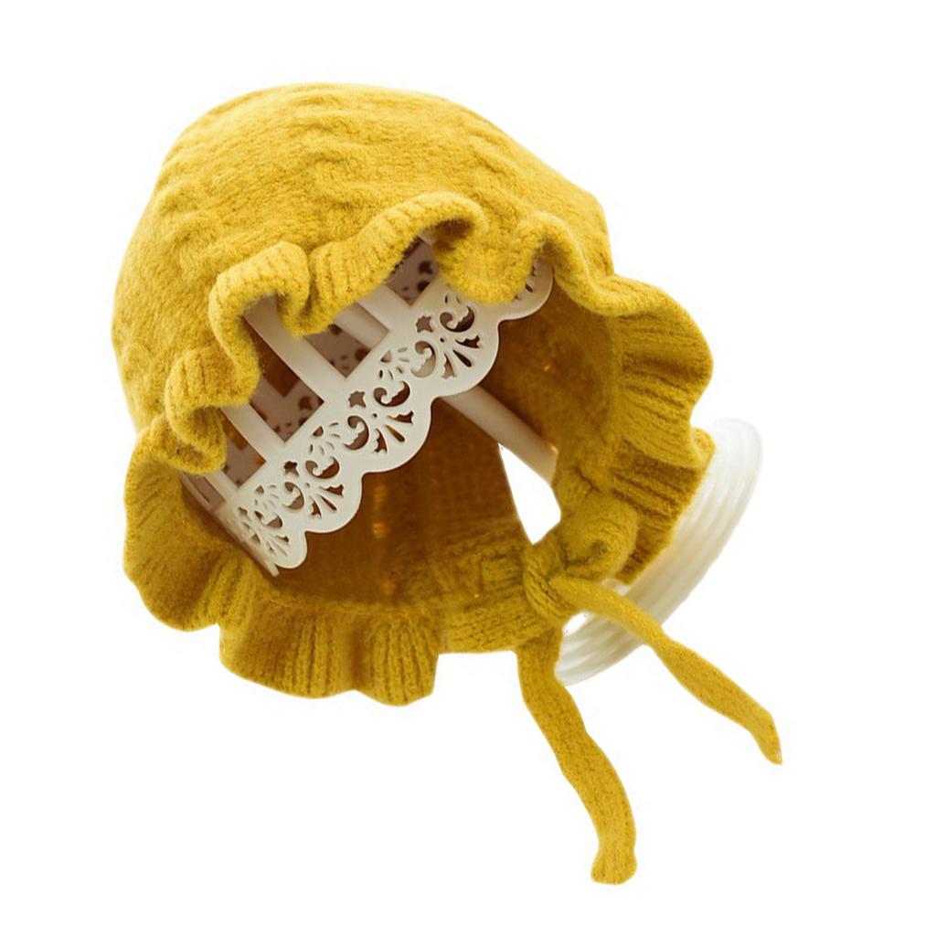 Baby Beanie Hat Knitted Soft Skin Friendly Cute Style Elastic Breathable Toddler Winter Hat for Kids 3 To 24 Months