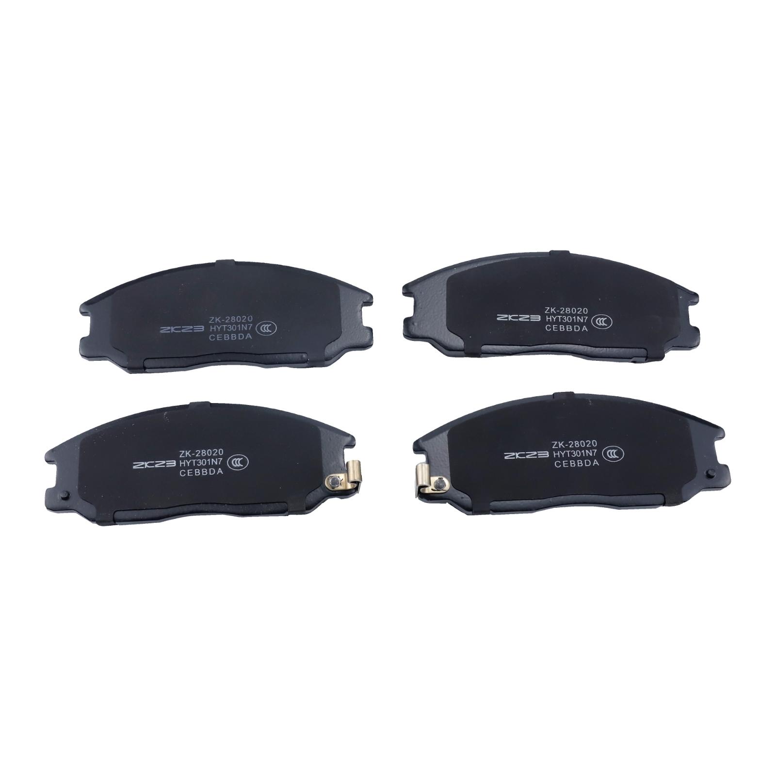 

Car Front Brake Pad For Ssangyong Actyon 2005 - 2.0TDI 2.3L Rexton Carnival Santa Fe Tivoli Refine D903-7739 GDB7864AT FDB5144-D 1 Set