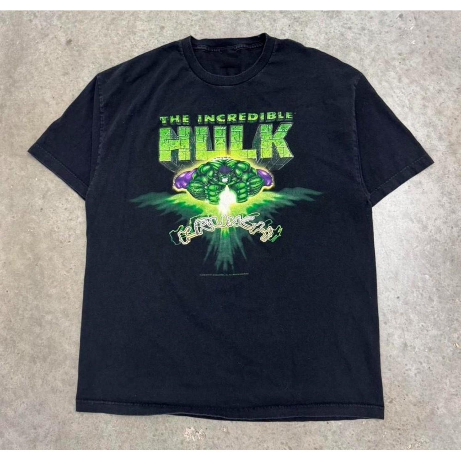 

НОВАЯ футболка Comfort Colors Marvel Mad Engine Халк Размер S-5XL Унисекс S чёрный