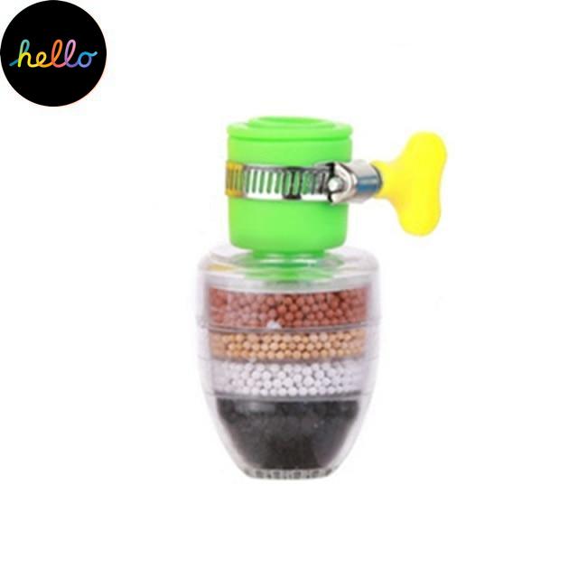 5vrstvá čistička Filtr z kohoutku Úspora vody Kuchyňská baterie Bublinka Filtrace s aktivním uhlím Sprchová hlavice Čištění trysek Filtry