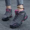 Wasserdichte Outdoor-Schuhe Damen rutschfeste Regenschuhe Herbst und Winter Outdoor High-Top Schuhe atmungsaktive Wanderschuhe