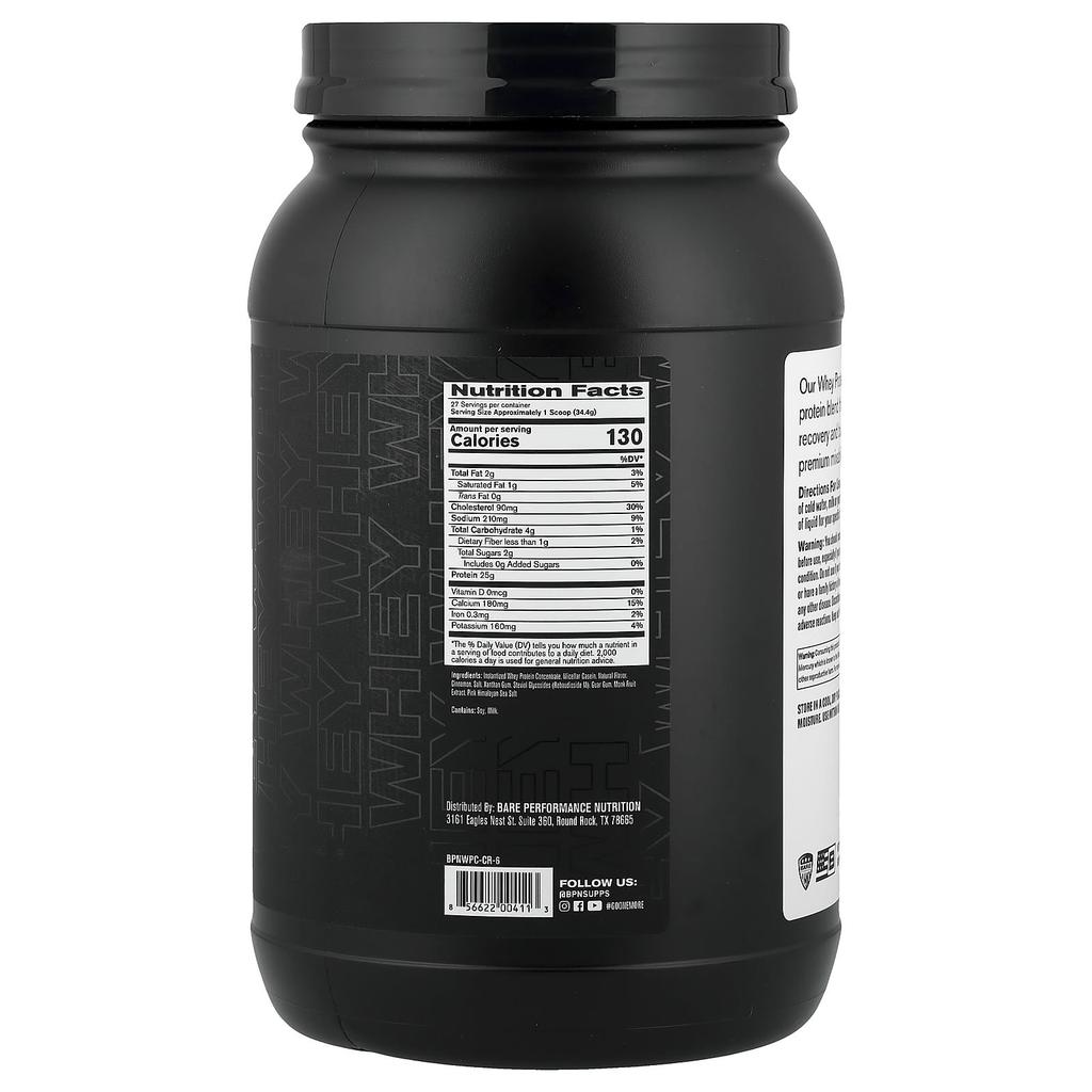 Whey Protein, Cinnamon Roll, 929G(2Lbs0.8Oz)