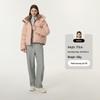 Tambour Women's TB5530328D Puffy Down Jacket with Detachable Hood