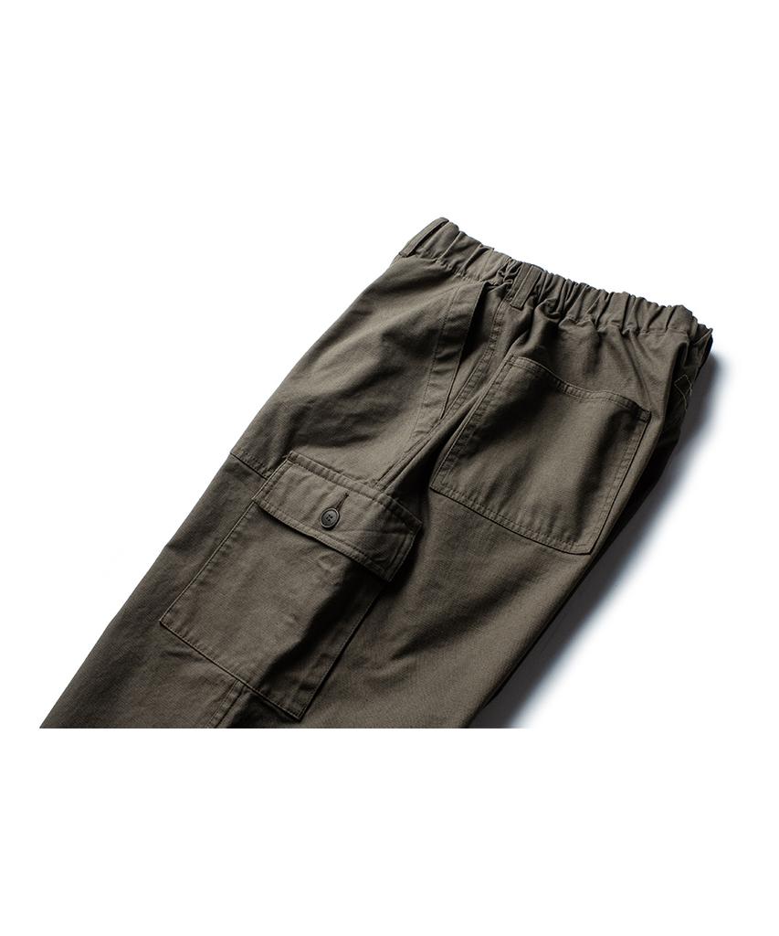 Deoleseukyu Seokia Work Pants [Olive Brown]
