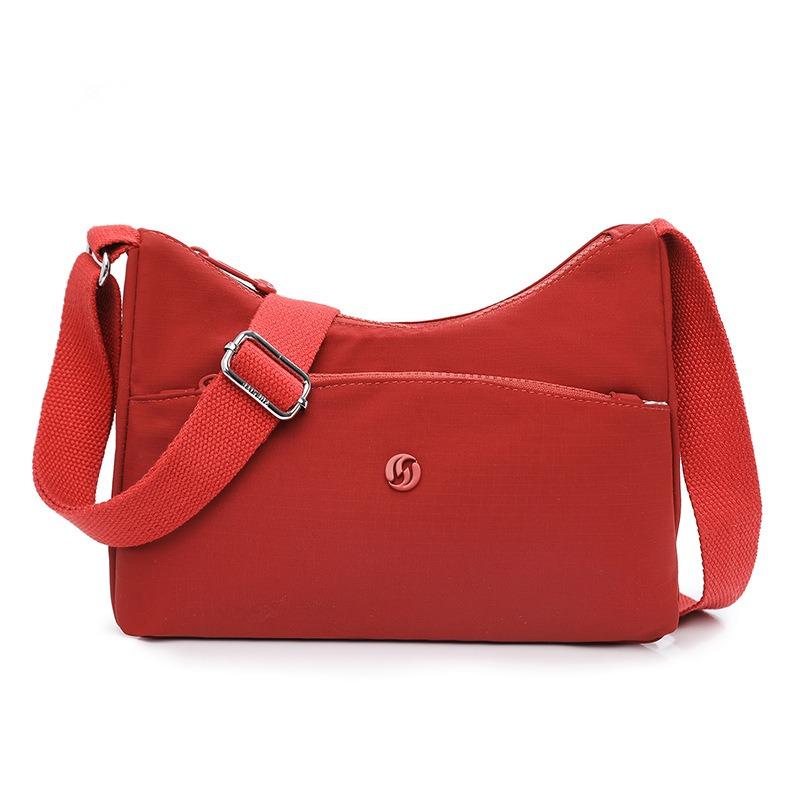 Women's bag new nylon crossbody bag in the mother's bag canvas women's bag large capacity multi-compartment oxford cloth shoulder bag