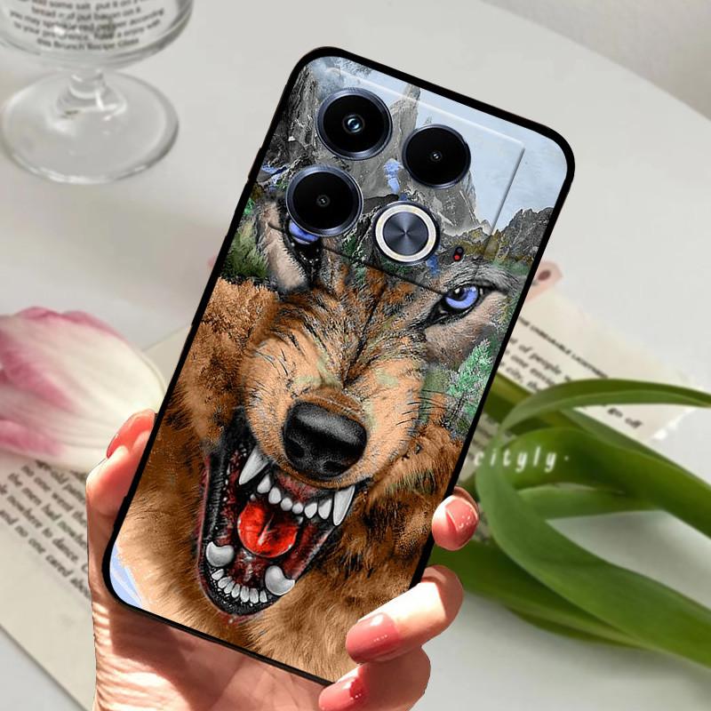 For Infinix Note 40 Case animal Silicone Soft TPU Back Covers For Infinix Note 40 Pro 4G 5G 40 Pro Plus Case Protective Funda