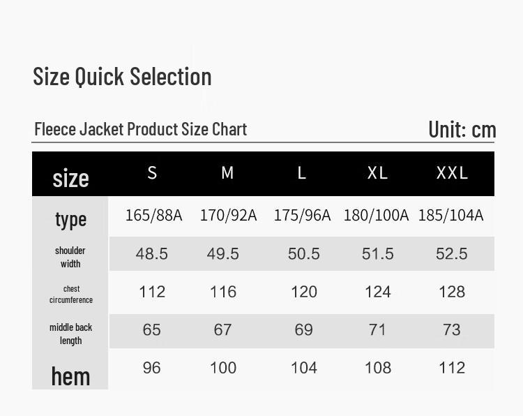 Jingdong Original Unisex Outdoor Fleece Jacket