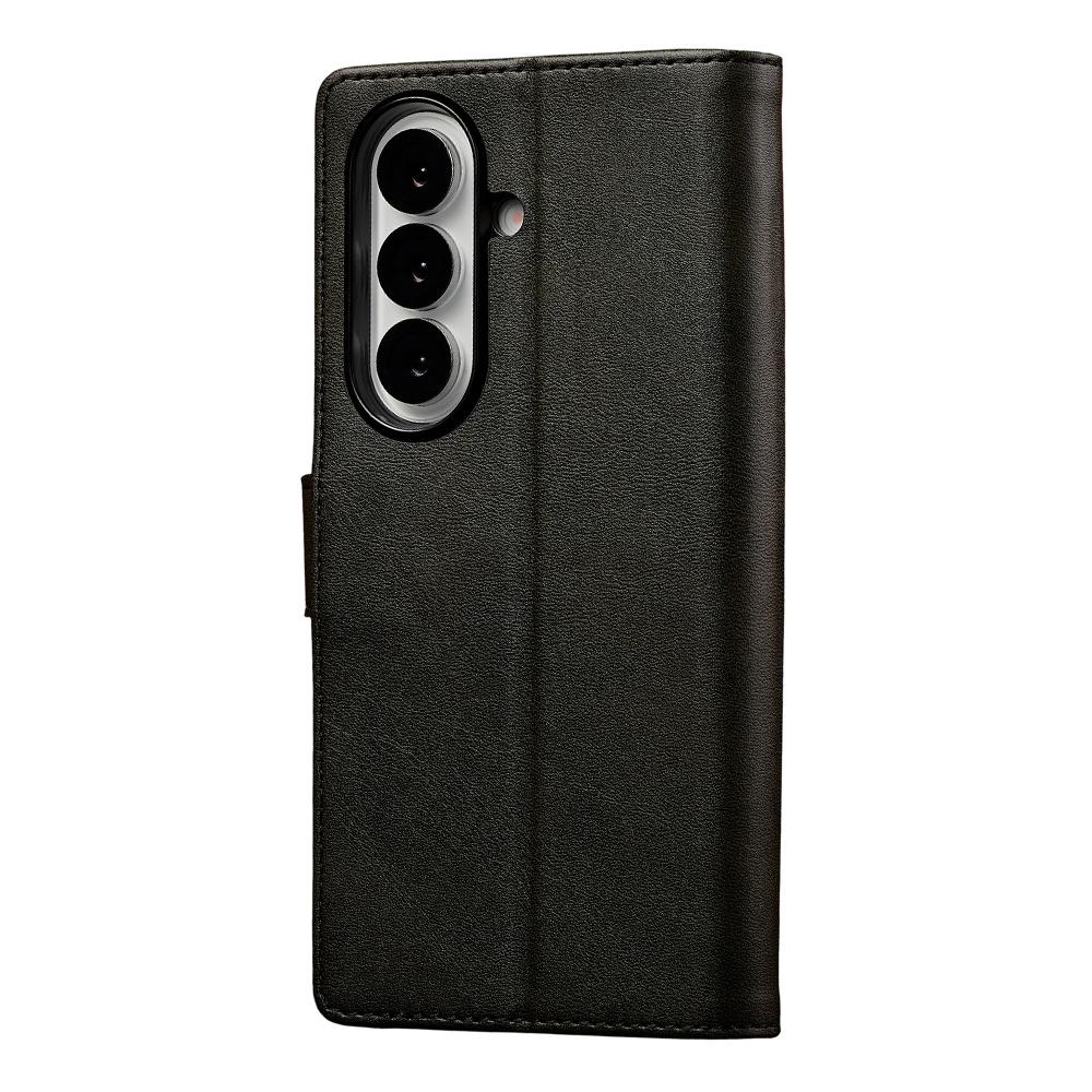 LC.IMEEKE For Samsung Galaxy Z Fold7 5G Case Calf Texture PU Leather Stand Wallet Phone Cover