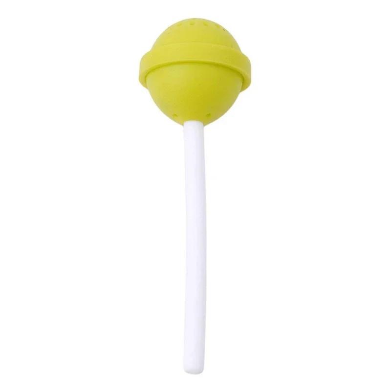 Loose Leaf Tea Accessories, Candy Colors, Mug Strainer, Cup Steeper, Silicone Sweet Tea Infuser, Lollipop Candy, 1Pcs