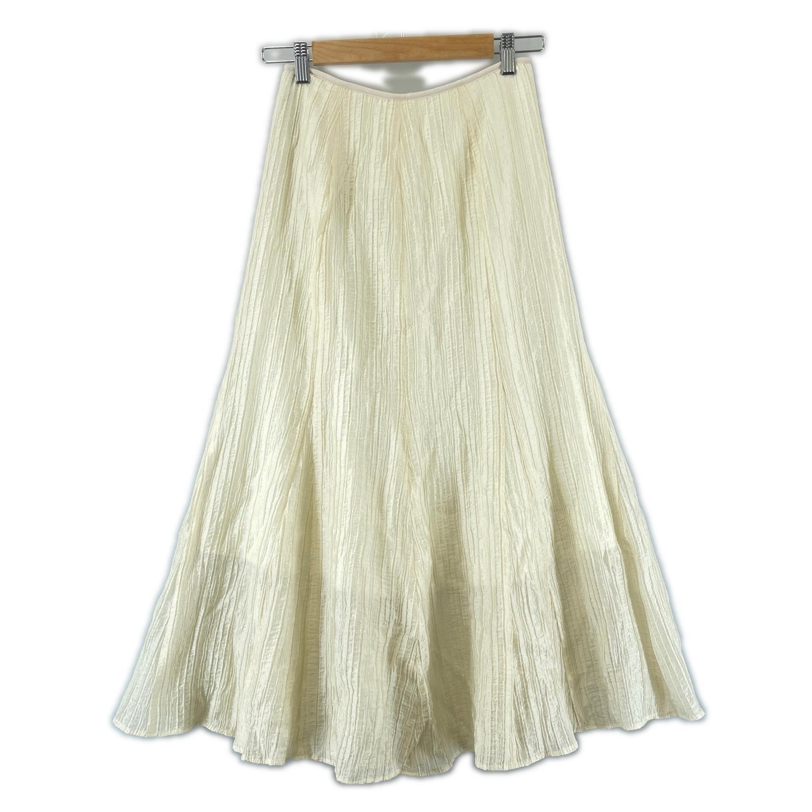 Code A 2024 Stainless Steel Model R99-78038-36-003 Plain Long skirt off white Women S used