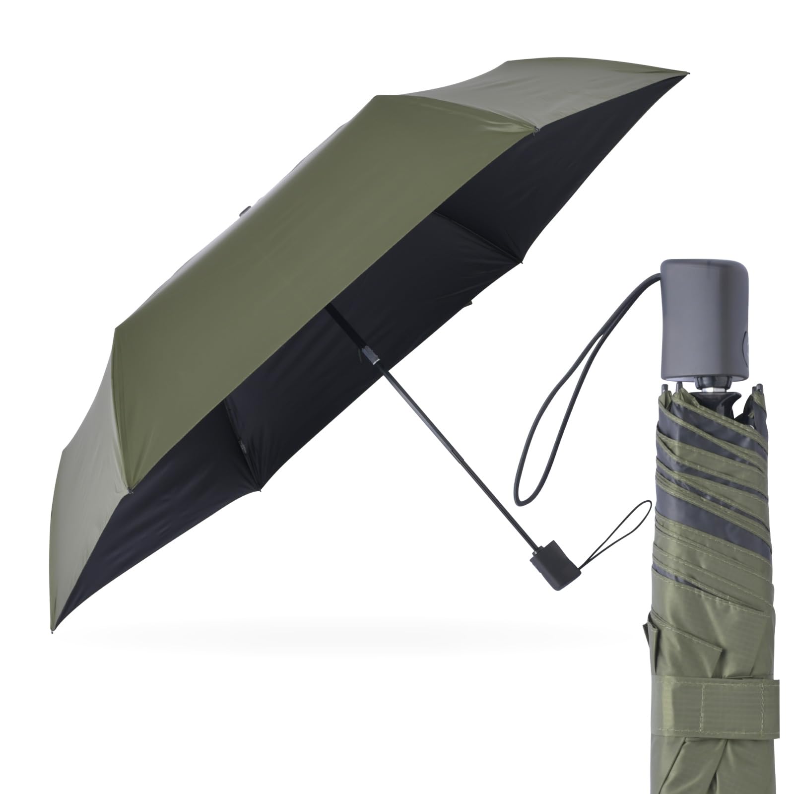 

Amvel Складной Складной Дождь Ветрозащитный Прочный Водоотталкивающий Легкий УФ Пространство VERYKAL БОЛЬШОЙ Вертикальный Большой Плоский Зонт, Зонт, Зонт, Водоотталкиваемость, 100%