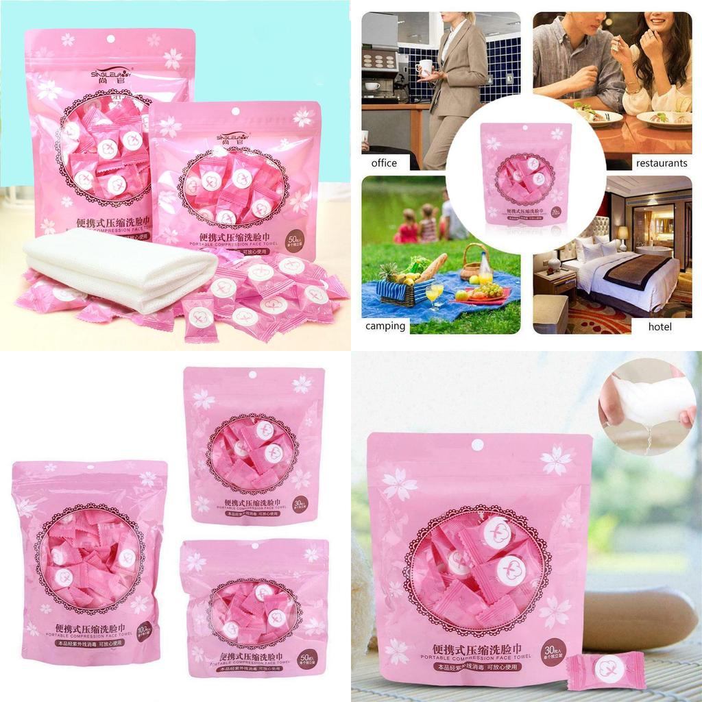 Travel Compressed Coin Disposable Face Towel Soft And Comfortable For All Occasions