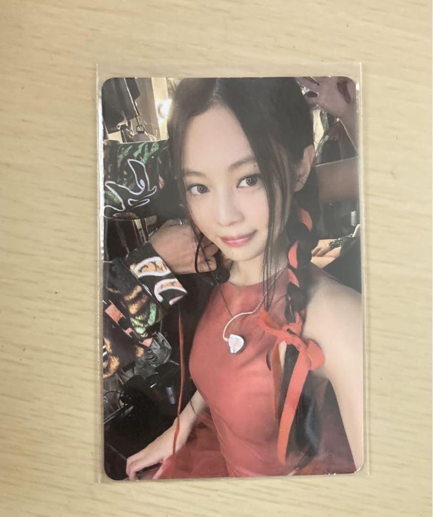 [USED] BLACKPINK LP trading card red Jennie