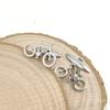 Extreme Wings Hollow Out Bicycle Theme Cufflinks Sports Suit Dual Purpose Trendy Men's Essential Wear Resistant Precision