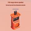 Yidian Kristall-Panzer Tragbarer Bluetooth-Lautsprecher AD-0383 CN-Stecker (Adapter enthalten)